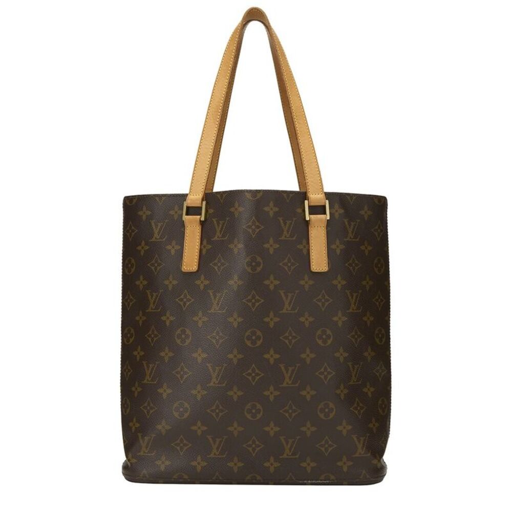 Louis Vuitton Brown Monogram Coated Canvas & Vachetta Leather Vavin Gm